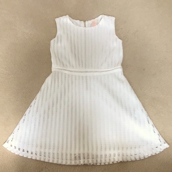 GIRLS WHITE LACE DRESS AND SANDALS FOREVER 21 - Picture 2 of 16